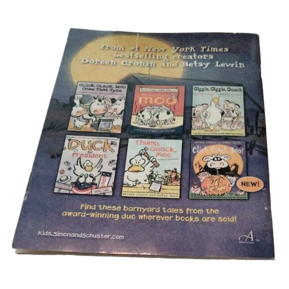 Giggle Giggle Quack chick fil A Paperback Doreen Lewin - Picture 2 of 2